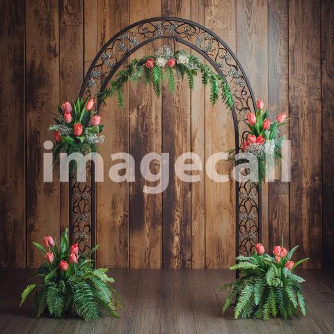 1323 Floral Arch