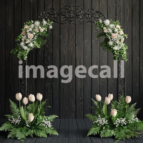 1324 Floral Arch