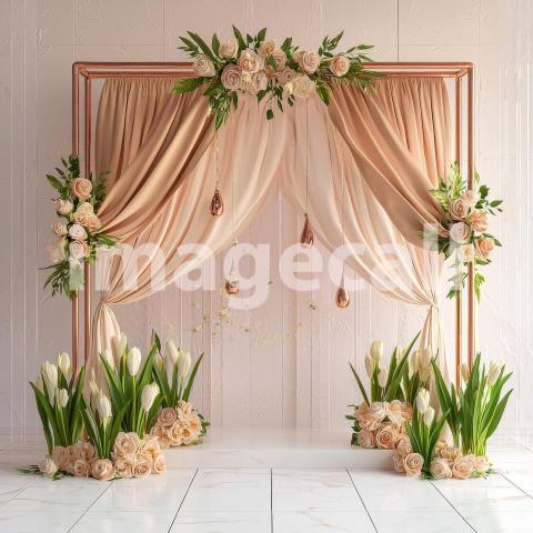 1328 Floral Arch