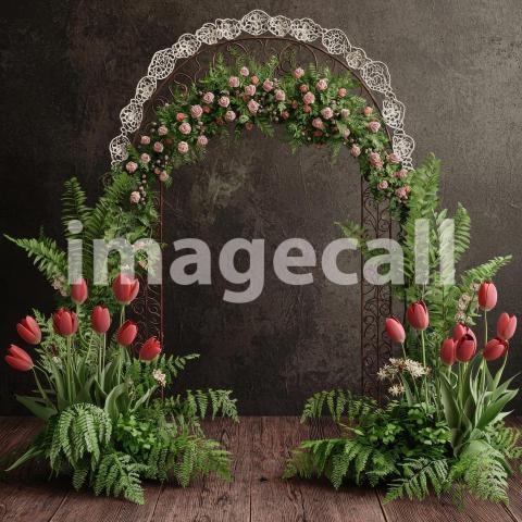 1322 Floral Arch