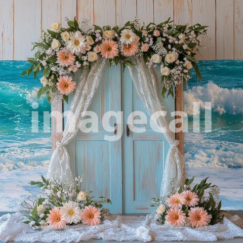 1330 Floral Arch