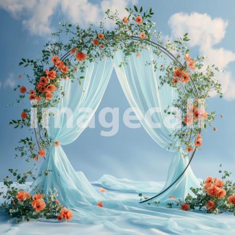 1344 Floral Arch