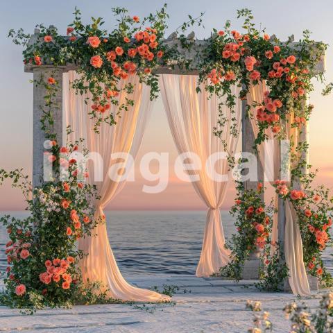 1359 Floral Arch
