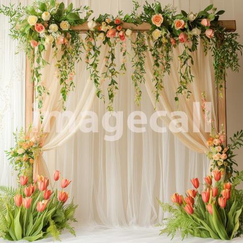 1369 Floral Arch