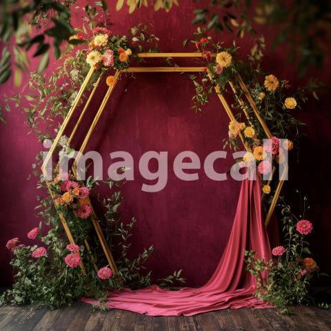 1374 Floral Arch