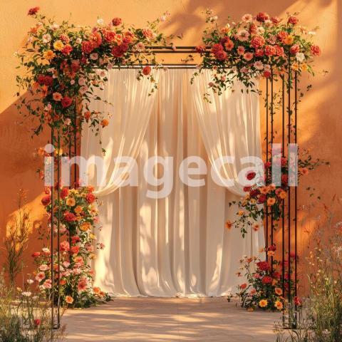 1377 Floral Arch