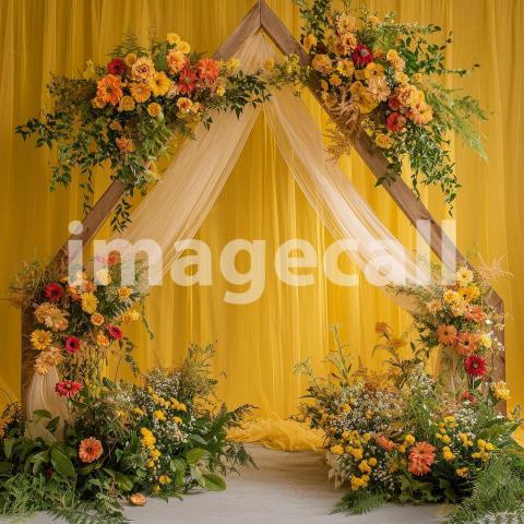 1381 Floral Arch