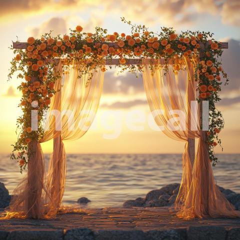 1385 Floral Arch