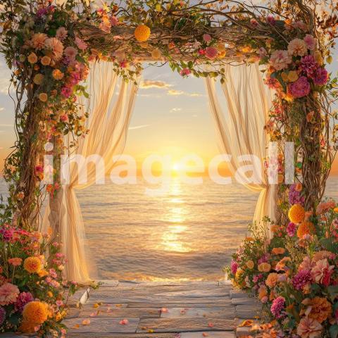 1383 Floral Arch