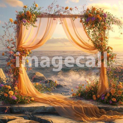 1386 Floral Arch