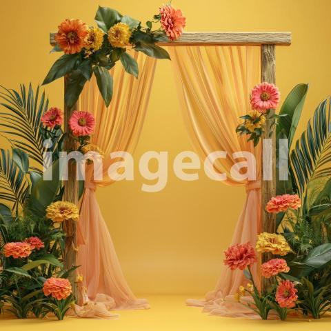 1392 Floral Arch