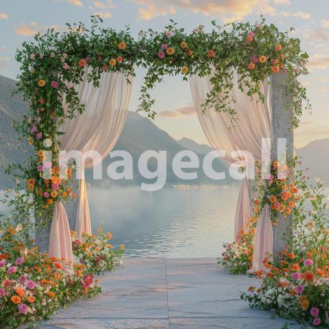 1399 Floral Arch