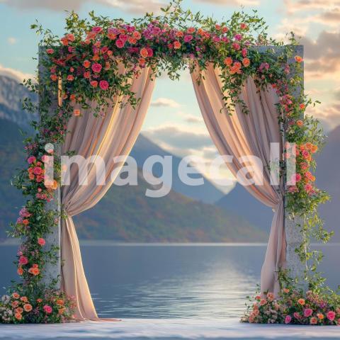 1402 Floral Arch