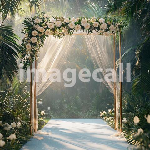 1414 Floral Arch
