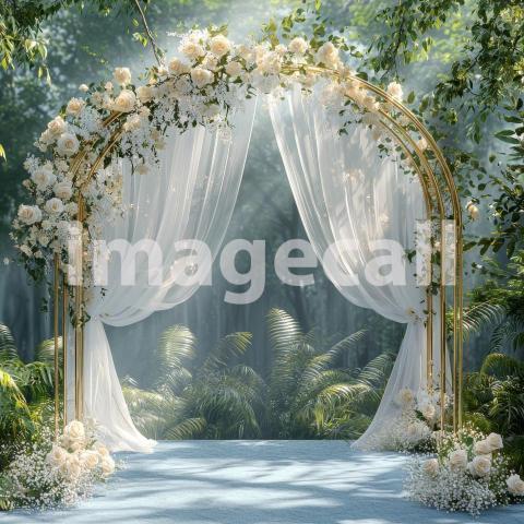 1413 Floral Arch