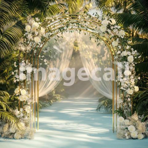 1412 Floral Arch
