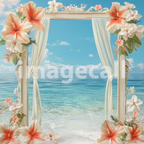 1422 Floral Arch