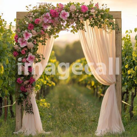 1425 Floral Arch