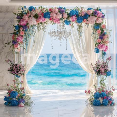 1429 Floral Arch