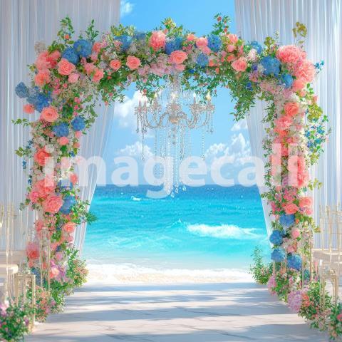 1430 Floral Arch