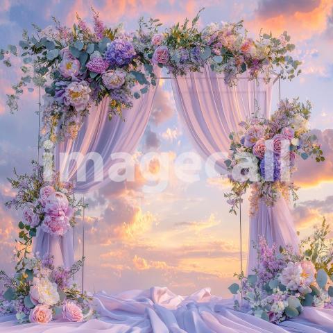1432 Floral Arch