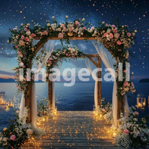 1437 Floral Arch