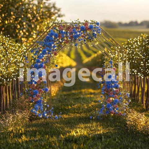 1439 Floral Arch