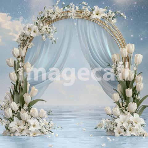1445 Floral Arch