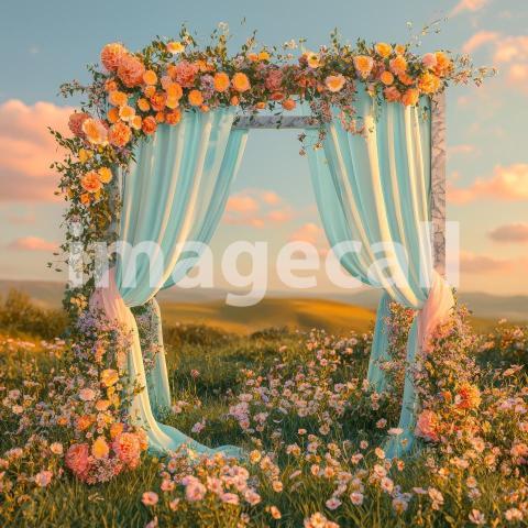 1452 Floral Arch