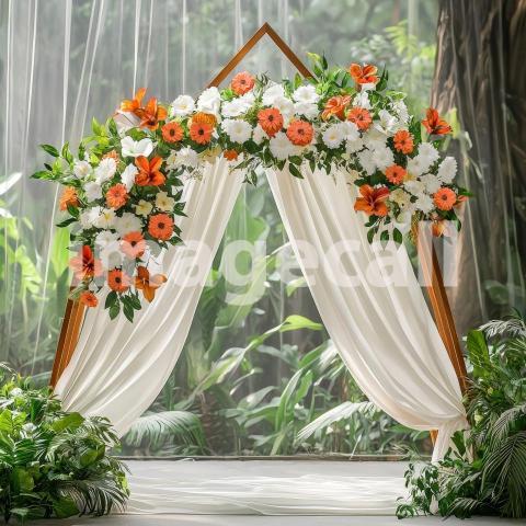 1455 Floral Arch