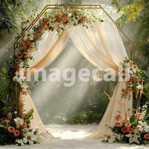 1457 Floral Arch