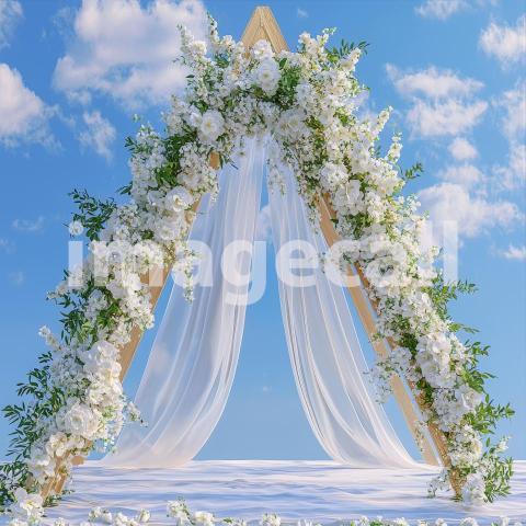 1461 Floral Arch