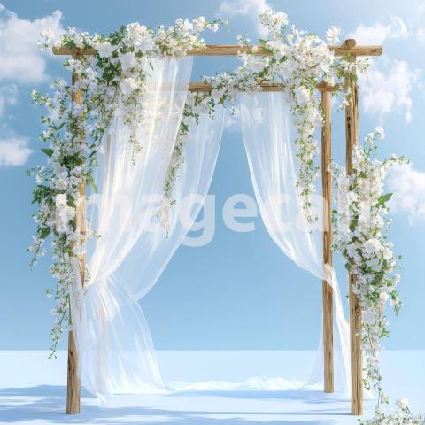1464 Floral Arch
