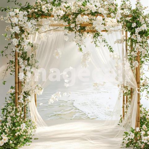 1469 Floral Arch