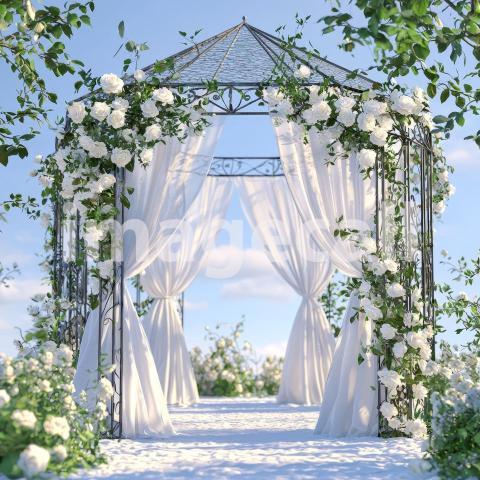 1473 Floral Arch