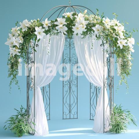 1486 Floral Arch