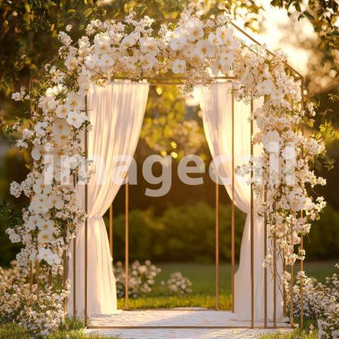 1544 Floral Arch