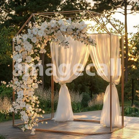 1545 Floral Arch