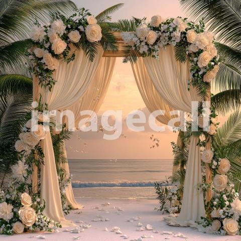 1574 Floral Arch