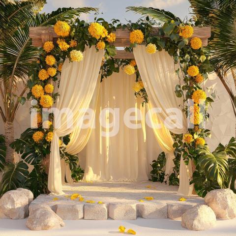 1581 Floral Arch