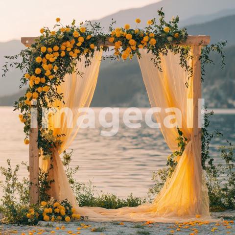 1597 Floral Arch