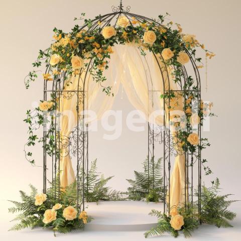 1633 Floral Arch