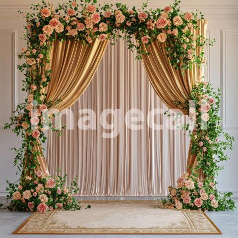 1662 Floral Arch