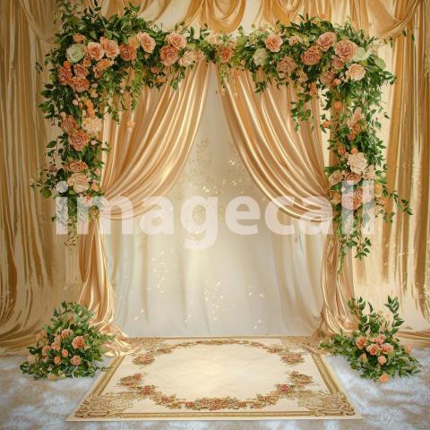 1664 Floral Arch