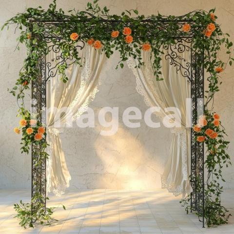 1666 Floral Arch
