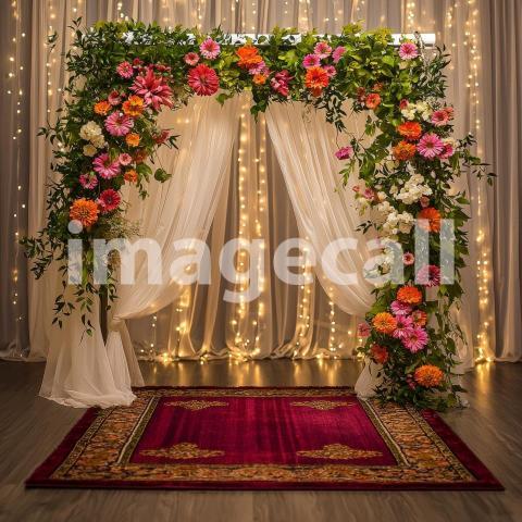 1674 Floral Arch