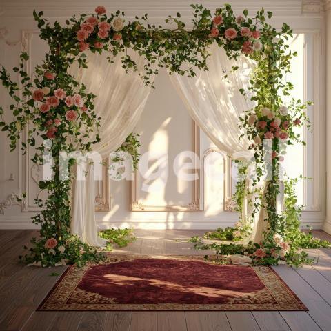 1677 Floral Arch