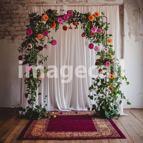 1676 Floral Arch