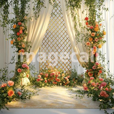 1680 Floral Arch