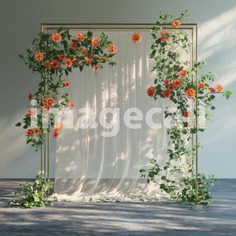 1694 Floral Arch
